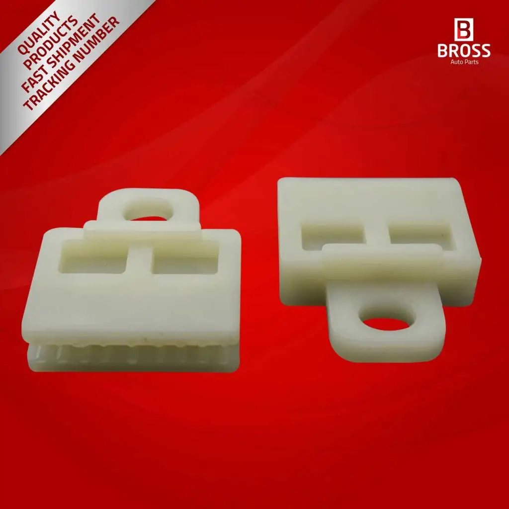 BWR5019 2 Pieces Window Regulator Glass Channel Slider Sash Connector Clips for