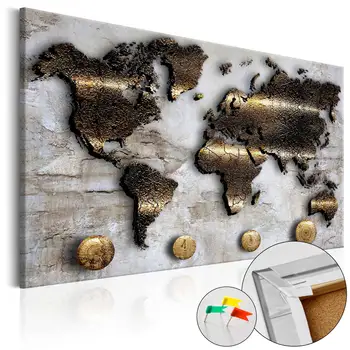 

Pictures of Cork-Golden Journey [Cork Map] - 90x60 cm