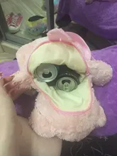 Mochila De felpa para mujer, nueva mochila de muñecos, bolsa informal con personalidad de oso de dibujos animados, B2305