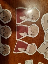 Mohamm-pegatinas Kawaii con dibujos de amor en caja, planificador de recortes, papelería, diario japonés, pegatinas