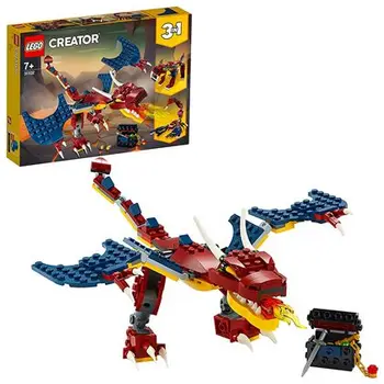 

Dragon flaming Lego creator