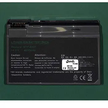 

Compatible battery 8 cells 14.8V 4600mAh Acer Aspire 3610 3613 - BAT0935A