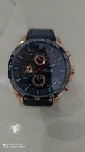 Reloj de pulsera deportivo Para Hombre, cronógrafo de cuero, estilo militar, informal, Moderno, novedad de 2021