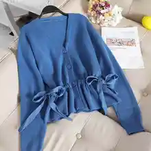 NiceMix, вязаный кардиган контрастного цвета на крючках с цветочным узором, свитер с длинным рукавом и v-образным вырезом, пальто, однобортная вязаная одежда