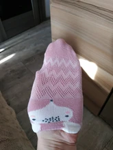 YWHUANSEN-Calcetines de malla de verano para recién nacidos, bonitos calcetines de dibujos animados para niñas, calcetines finos de algodón suave para niños, 5 par/lote