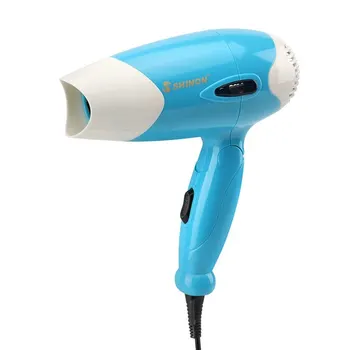 

2000W Mini Size Foldable Hair Blower Traveller Household Electric Hair Dryer With Collecting Nozzle Low Noise Hairdryer