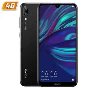 

Mobile Smartphone huawei y7 2019 black - 6.26 '/15.9cm-8mp camera/(13 + 2mp) - oc 1.8ghz - 32gb - 3gb ram - dual sim - android