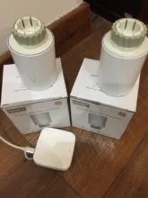 Temperature-Controller Radiator Valve Programmable Thermostatic Actuator Alexa 2MQTT