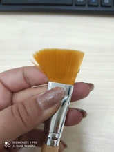 1 pinceles de maquillaje de belleza, mango de madera, tratamiento de pelo suave, herramienta de difuminado, máscara de mezcla de barro, cepillo de cuidado de la piel, cosméticos