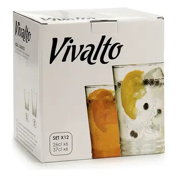 

Set of glasses Vivalto (12 Pieces)