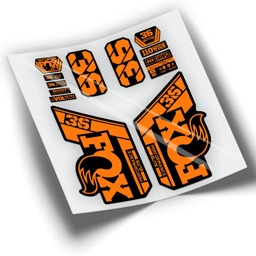 Stickers FOX 36 PERFORMANCE ELITE 202 WP427 mountain bike stickers
