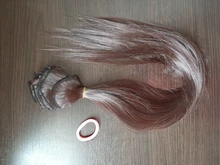 Synthetic-Hair Hair-Extensions Heat-Resistant Long Amir Straight 140g 16-Clips 6pcs/Set
