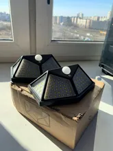 Wall-Lamp Street-Lights Garden-Decoration Motion-Sensor Solar-Powered Outdoor Led Waterproof