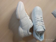 Zapatillas deportivas de fondo suave para niños, calzado deportivo de estilo moderno y cuadrado para bailar Jazz