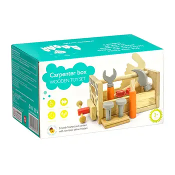 

Toy tools work bench плотника wooden set Lucy & Leo ll182