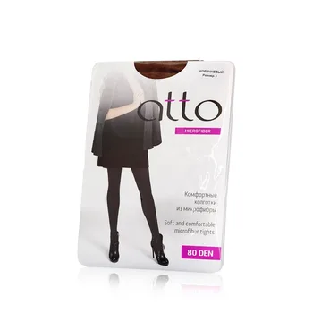 

Women's tights Atto microfibra 80den Brown 3 size