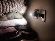 Under-Cabinet-Light Door-Lamp Wardrobe Closet Cupboard Inner-Hinge Bedroom LED Kitchen