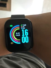 Reloj inteligente deportivo para hombre y mujer, pulsera con control del ritmo cardíaco, conexión para Android, 2020