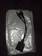 Anpwoo caliente de Cable POE pasivo de Cable adaptador de Ethernet inyector divisor POE módulo de fuente de alimentación 12 v 48v para cámara IP