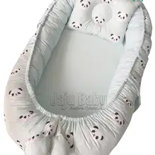 Jaju Baby yejesil Panda tasarыm lhux Ortopedik Babynest