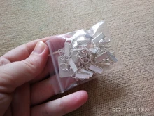 10 unids/lote de broches de cierre de cuerda de cuero con cadenas, cierres de langosta, conectores para pulsera, accesorios para fabricación de joyas Diy