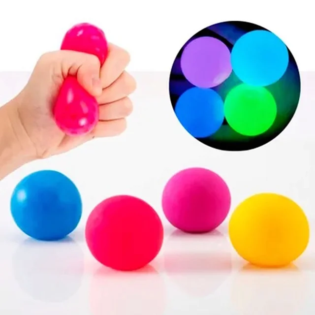 Scrunchems Balle Anti-stress Lumineuse Galaxy