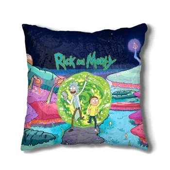 

Pillow 3D travel Rick and Morty