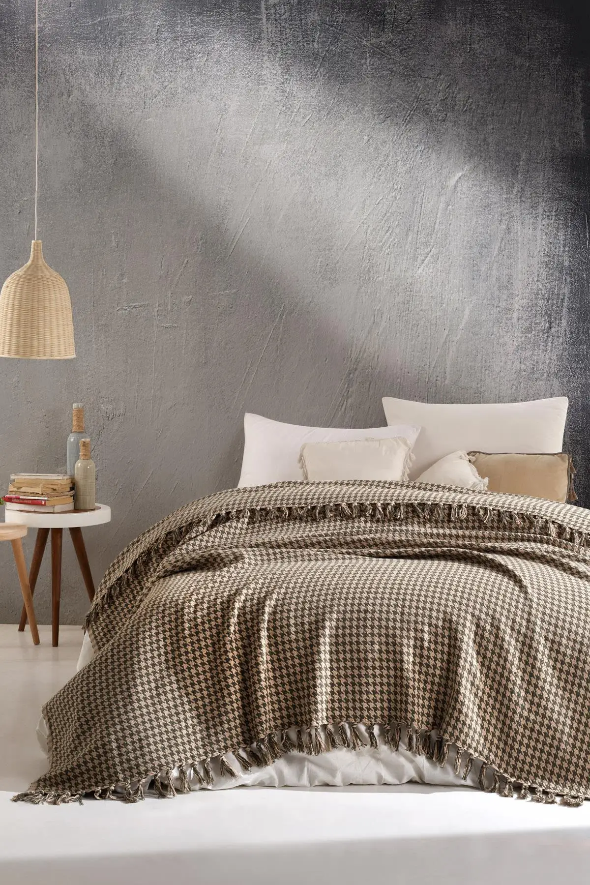 

100 Cotton Double Bed Cover | Linda