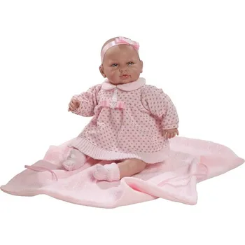 

Doll berbesa мягконабивная 50 cm Sara with a plaid (5202)