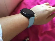 Correa de silicona para reloj Samsung Galaxy Watch, banda de silicona suave de 20mm, 22mm, 42mm, Active2, 40mm, para Huami Amazfit 3, 41, 45mm