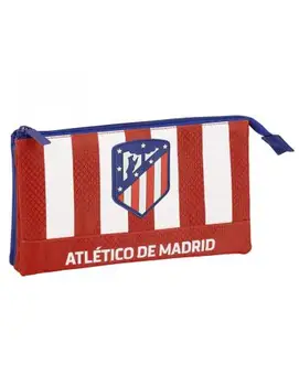 

CASE PENCIL POUCH THREEFOLD OFFICIAL ATLETICO MADRID