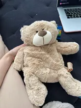 Mochila De felpa para mujer, nueva mochila de muñecos, bolsa informal con personalidad de oso de dibujos animados, B2305