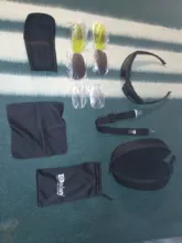 Gafas polarizadas tácticas Daisy para hombre, militares de sol con 4 lentes, caja original, para disparar, ejército