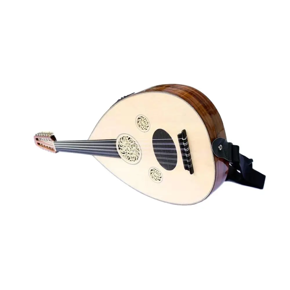 

Turkish Professional Left Hand Electric Oud Ud String Instrument OUDE 4L