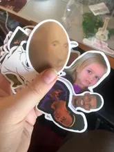 50 Uds clásico Meme pegatinas DIY nevera guitarra portátil equipaje de motocicleta grafiti skate broma pegatina niño regalo de Juguetes