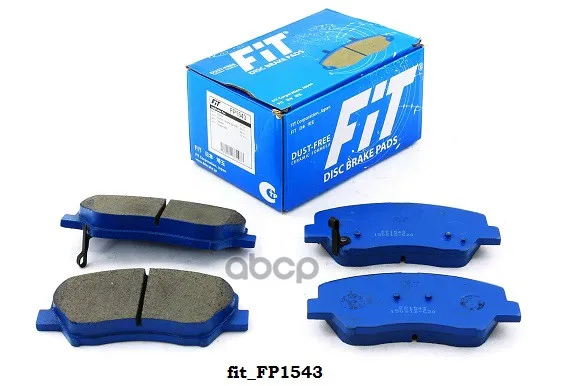Колодки Тормозные Дисковые Fit Fp1543 FIT арт. FP1543
