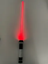 2 sables láser de juguete con sonido y luz parpadeante para niño, Conjunto de 2 espadas láser para juego, regalo para niños