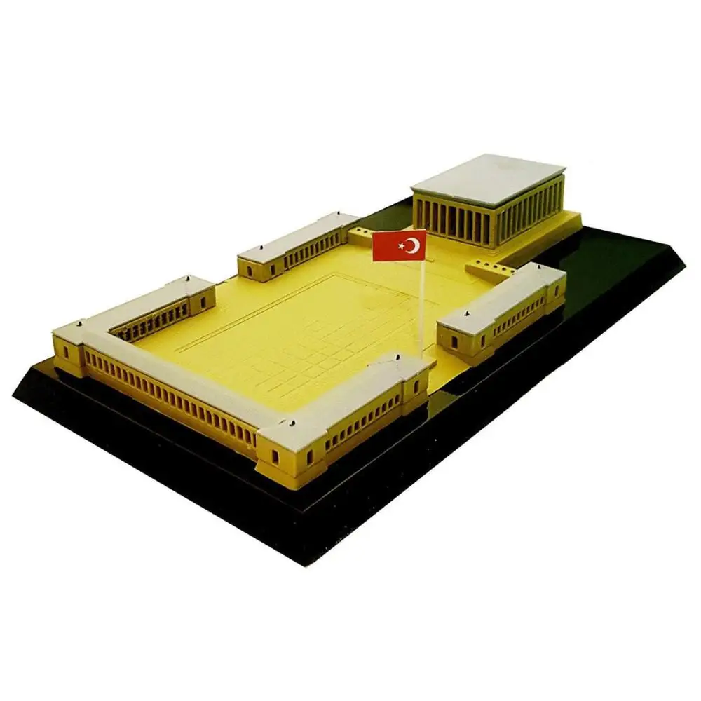 Anitkabir Maketi модель светодиодный светильник, мавзолей индейки знаменитые зодчихи 3D модель игрушка набор подарок детские игрушки