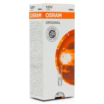 

2721-lamp Osram W2x4,6 D 12V 1,2W case 10 PCs