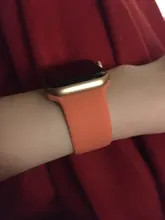 Correa de bucle Solo para Apple Watch SE, correa elástica de silicona de 44mm y 40mm para iWatch de 38mm y 42mm, pulsera para Apple watch serie 6 5/4/3