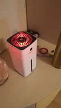 Diffuser Mist-Maker Air-Humidifier Ultrasonic Mute Mini 1000ML Cool 7-Color Night-Light