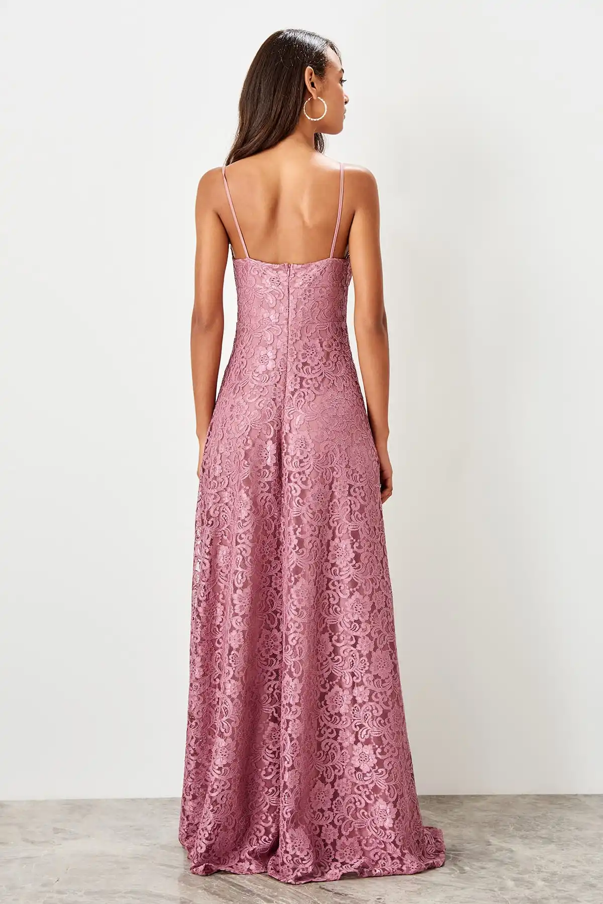 Кружевное Вечернее Платье Trendyol TPRSS19UT0184