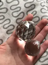 Glass-Ball Chandeliers Shinning-Prism Crystals Suncatcher Clear For-Sale 30mm/40mm 1piece