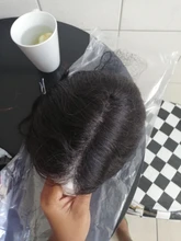 Brasileño recto Bob corto peluca con malla frontal Remy pelucas de cabello humano Color Natural 13x1 parte de encaje peluca Bob 150%