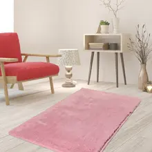 Коврики для гостиной-ковры для гостиной-Декор для комнаты-серый ковер-Декор для гостиной | Милан розовый 70X120 см
