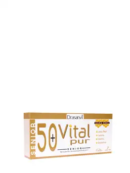 

Drasanvi vitalpur senior 50 + 7 vials royal jelly for over 50 years