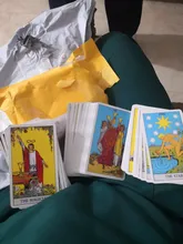 Cartas de tarot rider para adivinación, uso personal, cubierta de tarot, versión completa en inglés, gran oferta