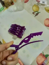 6 unids/lote plástico Clip de pelo de peluquería abrazaderas de sección de pelo Clips de agarre de los barberos para salón de pelo accesorios