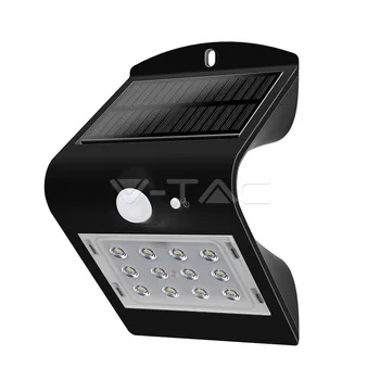 

Led spotlight rechargeable with solar panel PIR sensor motion wall Twilight 1,5W neutral white IP65 external SKU-8