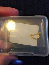 Canner 1 Uds Piercing pendientes para las mujeres 925 de circón de plata esterlina cartílago pendientes joyería fina kolczyki damskie oorbellen W4